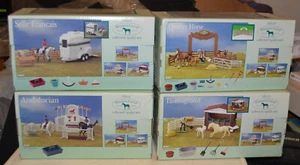 Winners Corral Set of 4 NIB NBRB Quarter Horse Thoroughbred Selle Francais etc - Picture 1 of 4