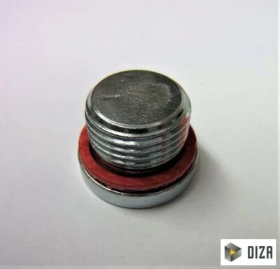 Tappo Vite Con Vulkanfiberdichtung DIN908 Acciaio Inox A4 - Immagine 1 di 4