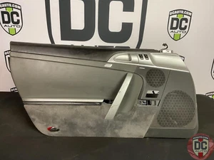 2005-2012 Porsche Boxster Cayman 911 Left Leather Door Panel Black/Grey 125204 - Picture 1 of 16