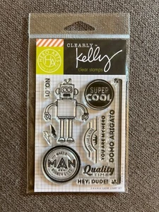 NEW! Hero Arts Clearly Kelly Purkey Super Cool - Picture 1 of 1