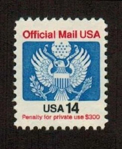 O129A MNH OG 1983 14 Cent Official Stamp Free US Shipping - Picture 1 of 1