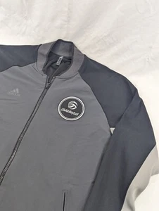 Adidas Track Jacket Men's Sz 2XL White 3-Stripes Athletic Full Zip Top HG2071 - Picture 1 of 8