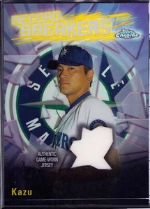 2003 Topps Chrome - Record Breakers Refractor #RBCA-KS Kazuhiro Sasaki (MEM) - Picture 1 of 1