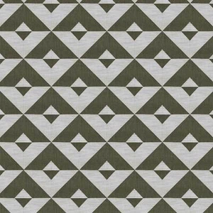 Gaston y Daniela Ethnic Geometric Diamond Upholstery Fabric Kenia Marron 1.85 yd - Picture 1 of 5