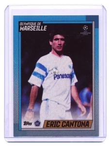 2021 Topps The Lost Rookie Card Eric Cantona Olympique de Marseille - Picture 1 of 2