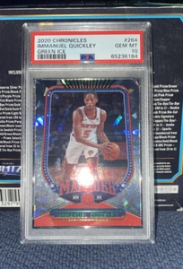 PSA 10 error de impresión Immanuel quickley novato radiocontrol hielo verde - Imagen 1 de 4