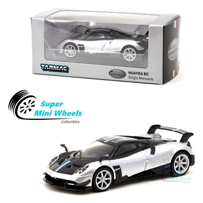 Tarmac Works 1: 64 Pagani Huayra BC Grigio Mercurio(银色)GLOBAL64 — 第 1/4 张图片