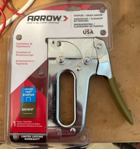 Arrow T50PBN 3/8 pulgadas Grapadora y pistola de clavos de alta resistencia hecha en EE. UU. - Imagen 1 de 3