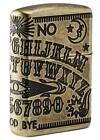 Zippo Lighter Ouija Board Design Antique Brass Lighter Collectible New