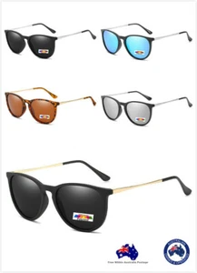 Mens Women's Polarized Fashion Round Vintage Retro Polarised Sunglasses 580 - Bild 1 von 20