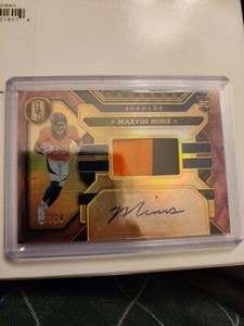 2023 Panini Gold Standard 2 Colr Patch Auto Marvin Mims /24