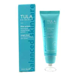 Tula Skincare Filter Blurring & Moisturizing Primer Magic Hour (Medium/Deep) New - Picture 1 of 9