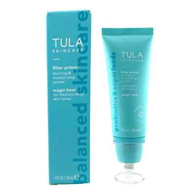 Tula Skincare Filter Blurring & Moisturizing Primer Magic Hour (Medium/Deep) New - Image 1 of 4