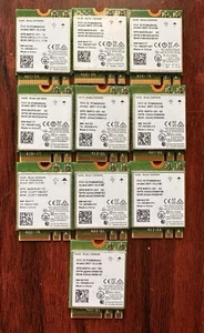 Lot of 10 Intel 8260NGW Dual Band Wireless-AC Bluetooth 4.2 WiFi M.2 Wireless Ca - Picture 1 of 2