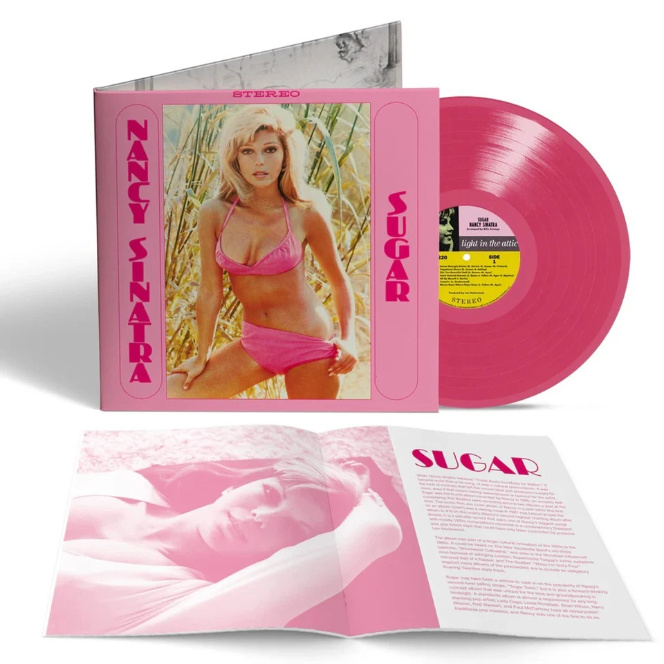 Nancy Sinatra - Sugar - Sugar Town Pink Vinyl 1xLP Record - Lee Hazlewood - Image 1 of 1