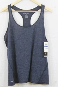 MUJER IDEOLOGÍA AZUL MARINO FITNESS YOGA CAMISETA SIN MANGAS NUEVA CON ETIQUETAS XL - Imagen 1 de 5