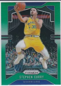 Stephen Curry Steph SELTENE GRÜNE PRIZMS Basketballkarte $$ GOLDEN STATE WARRIORS! - Bild 1 von 2