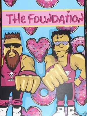 póster bret hart wwf wcw wwe  Foto 1 de 2