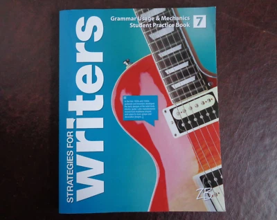 Strategies for Writers: Grade 7 Grammar, Usage & Mechanics Student Practice Book - Image 1 of 4