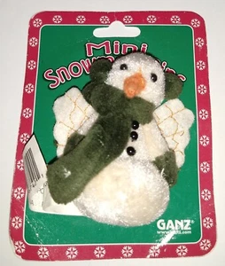 Ganz Schneemann Schnee Engel Anstecknadel Brosche NEU NOS - Bild 1 von 2