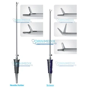 5 Klappen Herzchirurgie Scheren & Nadelhalter Mikrofone Instrumente - Bild 1 von 4