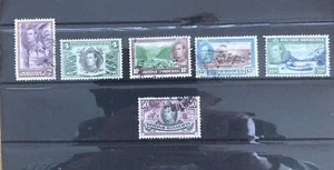 BRITISH HONDURAS KGVI 1938 DEFS. Part Set SG 152,153,155-158 Fine Used - Picture 1 of 1