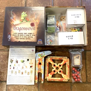 Dragonscroll Board Game by Fragor Games - 100% Complete - See pics - Picture 1 of 12