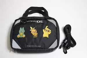 Bolso de Hombro Pokemon - Negro para Nintendo DS Series Piakchu/Munchlax/Torchic - Imagen 1 de 15