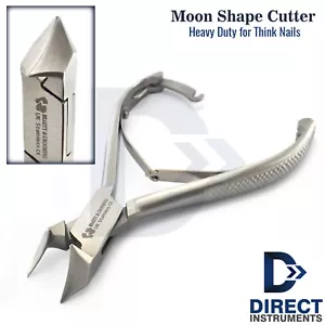 New Moon Shape Toe Nail Cutter Ingrown Heavy Duty Clipper for Extra Think Nails - Picture 1 of 5