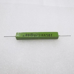 1x  51 KOhm , 5 Watt ,10%  Ceramic  Resistor ussr - Picture 1 of 4
