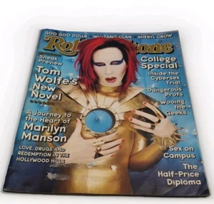 Vintage Rolling Stone Magazine '98 Marilyn Manson Cover  College Special  - Bild 1 von 9