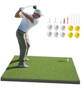 Golf Mat, 5x4ft & 5x5ft Golf Hitting Mats Practice 5'x4' Ultra-Thick-36mm Thick - Picture 1 of 8