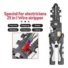 25 in 1 Electrician Wire Stripper Household Network Tool ht& Wire Cable W7M9