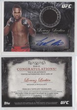 2014 Topps UFC Bloodlines Auto Relics /175 Lorenz Larkin #BAR-LL Rookie Auto RC
