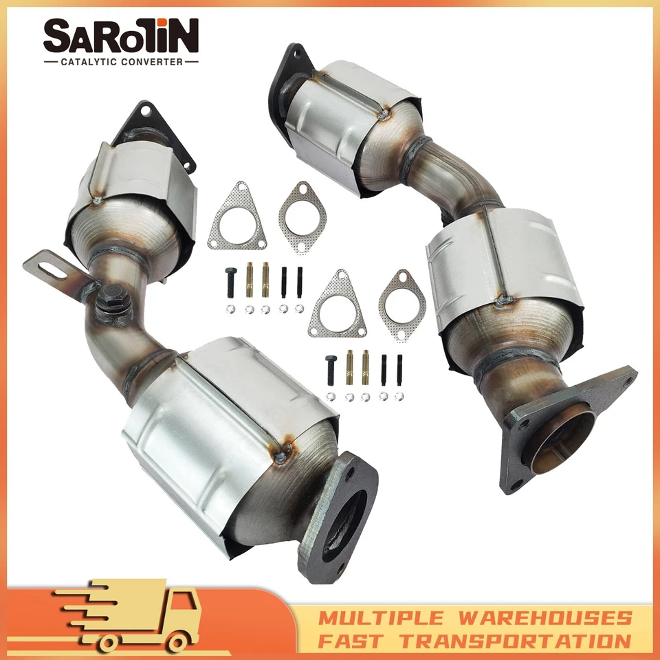 Catalytic Converter For 2008-2013 Infiniti G37 3.7L FX35 2009-2012 Pair - Image 1 of 4