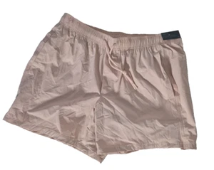 VRST Shorts Mens Large Lt Pink Everyday 5" Stretch Elastic Waist NEW - Picture 1 of 10