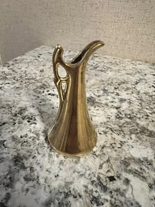 Schöner Vintage Miniatur Gold Krug 3,5"" hoch - Bild 1 von 5