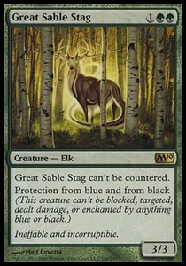 MAGIC GREAT SABLE STAG - GRANDE ZIBELLALCE (M10) - Picture 1 of 1