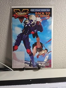 Cómics de Street Fighter Back to School Udon/Capcom (9,6-9,8) FCBD 2021 - Imagen 1 de 1
