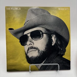 Hank Williams Jr.-The New South- Country Elektra Records 5E-539 Vinyl LP NM/VG+ - Picture 1 of 15
