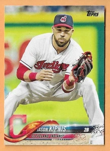 Jeff Kipnis Cleveland Indians #310 - Topps casi nuevo-como nuevo 2018 - Imagen 1 de 2
