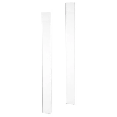  2pcs Biscuit Rolling Pin Guides Measuring Rulers Non-stick Cookie Dough Guide - Image 1 of 4