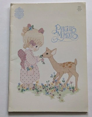 Precious Moments Gloria & Pat  Cross Stitch Pattern Book DEER FRIENDS PM30 - Image 1 of 4
