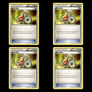 4x Acro Bike 122 XY Primal Clash 2015 Pokemon Karten Playset Spielset TCG - Bild 1 von 2