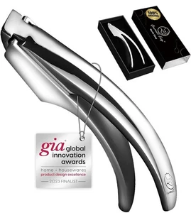 Prensa de ajo de acero inoxidable con mango desmontable para...  - Imagen 1 de 8