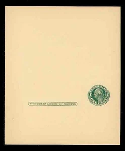 WHOLESALE - UY7 (2c WASH) MINT UNFOLDED REPLY CARD x 10 - Picture 1 of 2