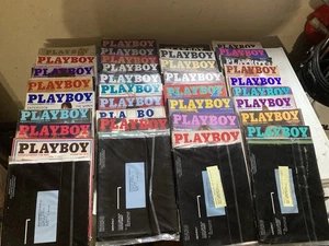 Assortment Of 5 Playboy Magazines 1960s-2000s Many Original Sleeves - Picture 1 of 5