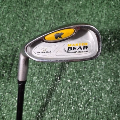 LH Golden Bear MASTER BEAR Stainless 7 Iron Graphite Shaft Med/Firm Flex 36¨ - Image 1 of 4