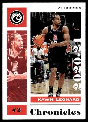 2021-22 Panini Chronicles Kawhi Leonard Los Angeles Clippers #39 - Image 1 of 2