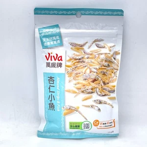 Viva Strisce di Mandorle e Pesce 115g萬歲牌杏仁小魚 - Foto 1 di 5